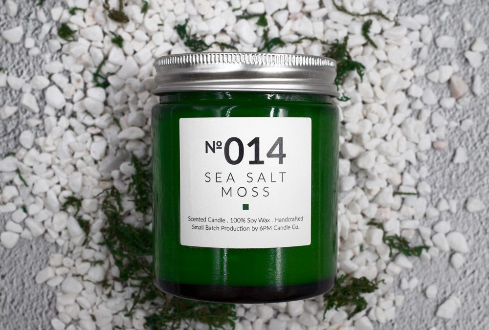 6PM Candle Co. 014 SEA SALT MOSS