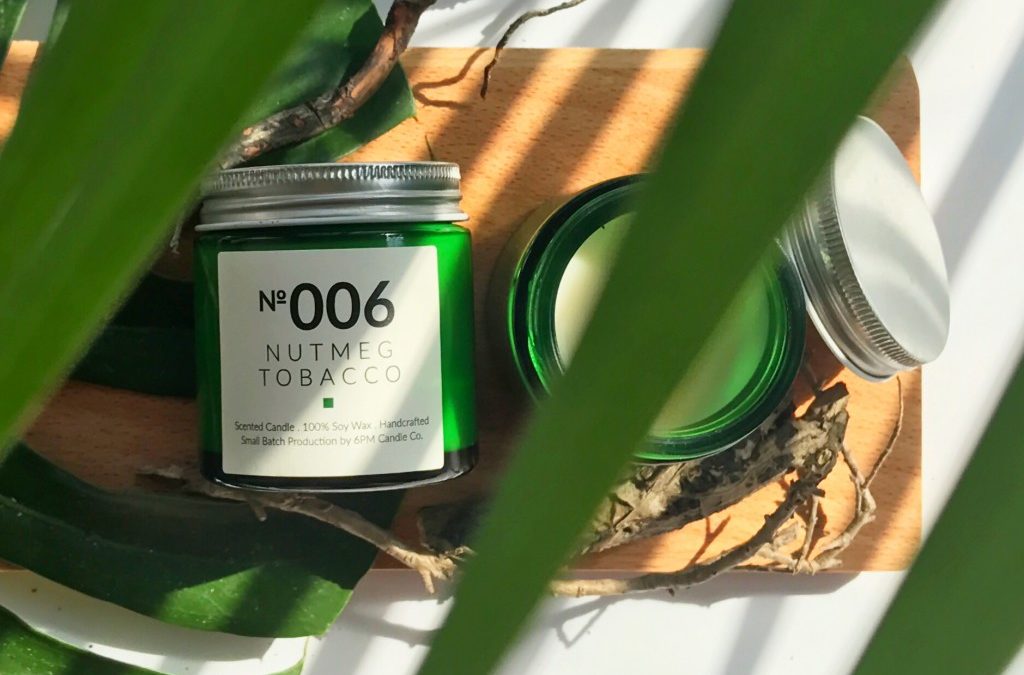 6PM Candle Co. 006 NUTMEG TOBACCO